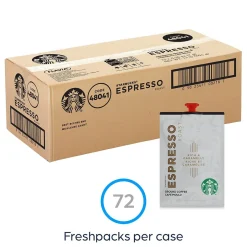Keurig K-Cups<Starbucks Espresso Coffee Verisimo Freshpack, Blonde Roast, 72/Carton (MDR00218)