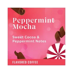 Keurig K-Cups<Starbucks Peppermint Mocha Coffee Keurig K-Cup Pods, Light Roast, 22/Box (12437832)