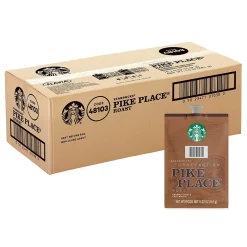 Keurig K-Cups<Starbucks Pike Place Coffee Flavia Freshpack, Medium Roast, 80/Carton (MDR01038)