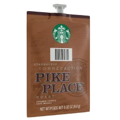 Keurig K-Cups<Starbucks Pike Place Coffee Flavia Freshpack, Medium Roast, 80/Carton (MDR01038)