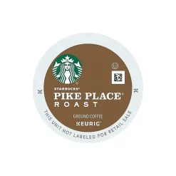 Keurig K-Cups<Starbucks Pike Place Coffee Keurig® K-Cup® Pods, Medium Roast, 96/Carton (SBK18994CT)