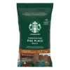 Coffee<Starbucks Pike Place Ground Coffee, Medium Roast, 2.5 oz. Portion Packs, 18/Box (SBK11018197)