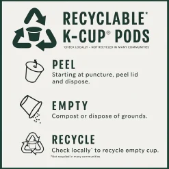 Keurig K-Cups<Starbucks Sumatra Coffee Keurig® K-Cup® Pods, Dark Roast, 24/Box (SBK22964)