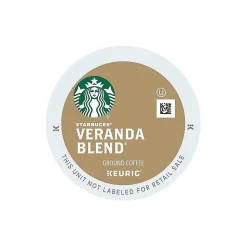 Keurig K-Cups<Starbucks Veranda Blend Coffee Keurig® K-Cup® Pods, Light Roast, 96/Carton (SBK18997CT)