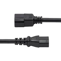 Power Cables<StarTech 6' C14 to C13 Power Cable, male to Female, Black (8714-6600-POWER-CORD)
