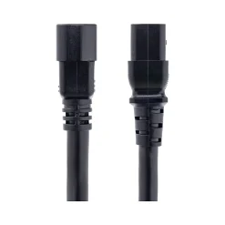 Power Cables<StarTech 6' C14 to C19 Power Cable, Male to Female, Black (PXTC14C19146)