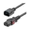 Power Cables<StarTech 4' C14 to Locking C13 Power Cable, Male to Female, Black (87L3-8400-POWER-CORD)
