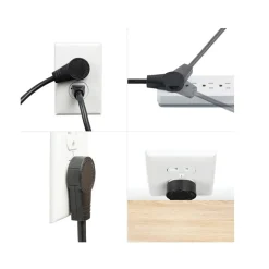 Extension Cords<StarTech 10' Extension Cord, 16 AWG, Black (RTPAC10110)