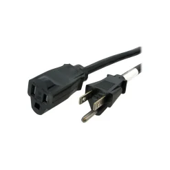 Extension Cords<StarTech 6' Extension Cord, 14 AWG, Black (PAC101146)