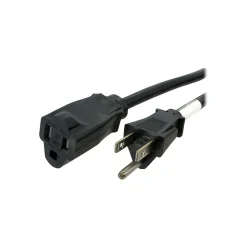 Extension Cords<StarTech 20' Extension Cord, 16 AWG, Black (PAC10120)