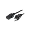 Power Cables<StarTech 6 ft Standard Computer Power Cord, NEMA5-15P to C13, power cable, 6 ft (2711927)