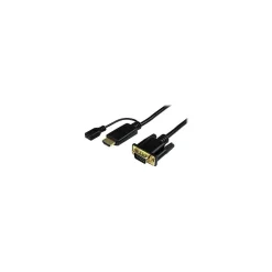 Hdmi Cables<StarTech 10' HDMI to VGA Active Converter Cable (HD2VGAMM10)