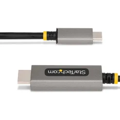 Usb Cables<StarTech 6.6' 8K USB-C to HDMI Adapter Cable, Male to Male, Space Gray (135B-USBC-HDMI212M)