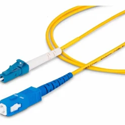 Ethernet Cables<StarTech 6.56' LC Network to LC Network Networking Cable, Male, Yellow (SPSMLCSCOS22M)