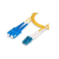 Ethernet Cables<StarTech 9.84' LC Network to SC Network Networking Cable, Male, Yellow (SMLCSCOS23M)