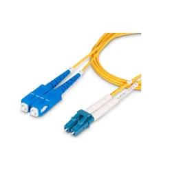 Ethernet Cables<StarTech 6.56' LC Network to SC Network Networking Cable, Male, Yellow (SMLCSCOS22M)