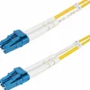 Ethernet Cables<StarTech 3.28' LC to LC Networking Cable, Male to Male, Yellow (SMDOS2LCLC1M)