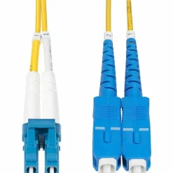 Ethernet Cables<StarTech 164' LC to SC Networking Cable, Male to Male, Yellow (SMLCSCOS250M)