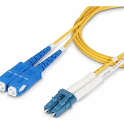 Ethernet Cables<StarTech 164' LC to SC Networking Cable, Male to Male, Yellow (SMLCSCOS250M)