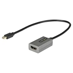 Hdmi Cables<StarTech 1' Mini DisplayPort to Display Port Audio/Video Monitor Cable, Black (MDP2HDEC)