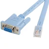 Ethernet Cables<StarTech 6' RJ45 to DB9 Cisco Console Management Router Cable, Blue (DB9CONCABL6)