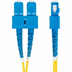 Ethernet Cables<StarTech 16.4' SC Network to SC Network Networking Cable, Male, Yellow (SMDOS2SCSC5M)