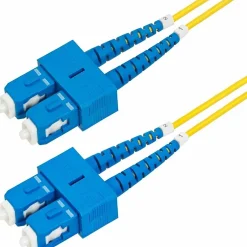 Ethernet Cables<StarTech 6.56' SC to SC Networking Cable, Male to Male, Yellow (SMDOS2SCSC2M)