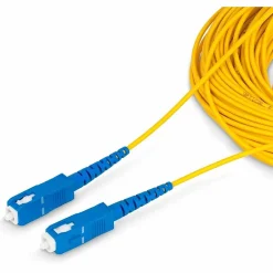 Ethernet Cables<StarTech 98.4' SC to SC Networking Cable, Male to Male, Yellow (SPSMSCSCOS23SM)