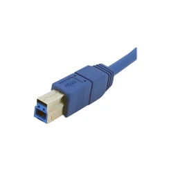 Usb Cables<StarTech ® 1' Superspeed A To B Male/Male USB 3.0 Cable, Blue