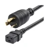 Power Cables<StarTech 6' Twist-Lock NEMA L6-20P to C19 Power Cable, male to Female, Black (ZA16-2600-POWER-CORD)
