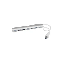 Usb Hubs<StarTech 38.6" Type-A USB Female/Male Hub, Silver/White (ST73007UA)