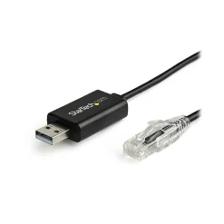 Usb Cables<StarTech 6' USB to RJ45 Console Cable, Black