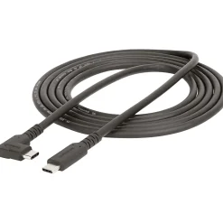 Usb Cables<StarTech 6' USB Type-C to USB Type-C Cable, Male to Male, Black (RUSB315CC2MBR)