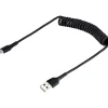 Usb Cables<StarTech 20" USB-A to Lightning Cable, Male to Male, Black (RUSB2ALT50CMBC)
