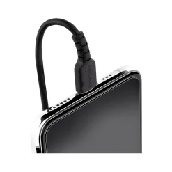 Usb Cables<StarTech 20" USB-A to Lightning Cable, Male to Male, Black (RUSB2ALT50CMBC)