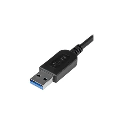 Usb Cables<StarTech 3.3' USB-C to USB-A Cable, Male to Male, Black (USB31AC1M)