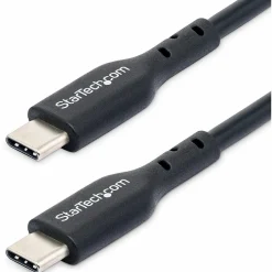 Usb Cables<StarTech 3.2' USB-C to USB-C Cable, Male to Male, Black (USB2CC1MNC)