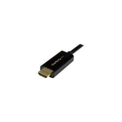Hdmi Cables<StarTech DP2HDMM3MB 9.84' DisplayPort/HDMI Audio/Video Cable, Black