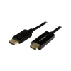 Hdmi Cables<StarTech DP2HDMM2MB 6' DisplayPort Audio/Video Cable, Black