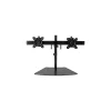 StarTech Dual Monitor Stand, Adjustable Arm, Up to 24", Black (ARMBARDUO)* Monitor Mounts & Stands