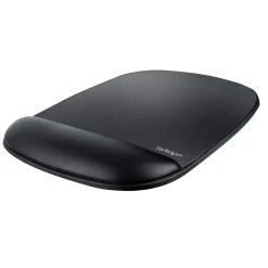 StarTech Ergonomic Gel Non-Skid Mouse Pad/Wrist Rest Combo, Black (B-ERGO-MOUSE-PAD)* Ergonomic Wrist Rests