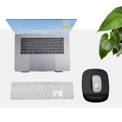 StarTech Ergonomic Gel Non-Skid Mouse Pad/Wrist Rest Combo, Black (B-ERGO-MOUSE-PAD)* Ergonomic Wrist Rests