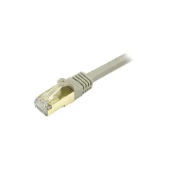 Ethernet Cables<StarTech 9ft Gray Cat6a Shielded Patch Cable, Cat6a Ethernet Cable, 9 ft Cat 6a STP Cable, Snagless RJ45 Ethernet Cord