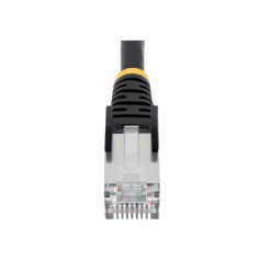 Ethernet Cables<StarTech Low Smoke Zero Halogen 10' RJ45 to RJ45 Networking Cable, Male to Male, Black (NLBK-10F-CAT6A-PATCH)