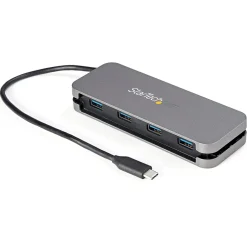 Usb Hubs<StarTech 4-Port USB-A 3.2 Hub, Gray (HB30CM4AB)