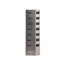 Usb Hubs<StarTech 7-Port USB-C Hub, Space Gray (5G7AIBS-USB-HUB-NA)