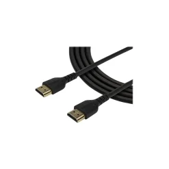 Ethernet Cables<StarTech RHDMM1MP 3.3' HDMI Audio/Video Cable, Black