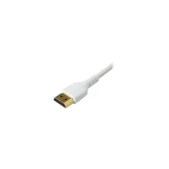 Ethernet Cables<StarTech RHDMM2MPW 6.56' HDMI Audio/Video Cable, White