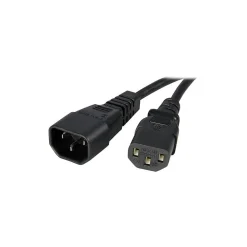 Power Cables<StarTech SJT Computer Power Extension Cord, 14 AWG, 10 ft (L)
