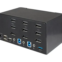 StarTech SV231TDPU34K DisplayPort KVM Desktop Switch* Ethernet Switches & Splitters